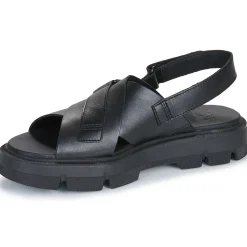 Sandales Et Nu-pieds^Sorel - REIN CB CRISSCROSS SANDAL Noir