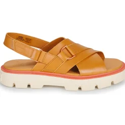 Sandales Et Nu-pieds^Sorel - REIN CB CRISSCROSS SANDAL Cognac