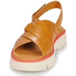 Sandales Et Nu-pieds^Sorel - REIN CB CRISSCROSS SANDAL Cognac