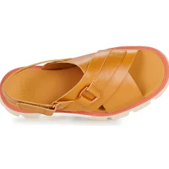 Sandales Et Nu-pieds^Sorel - REIN CB CRISSCROSS SANDAL Cognac