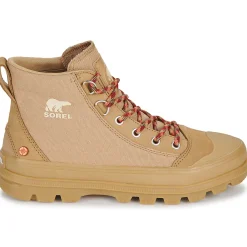 Baskets Mode^Sorel - SCOUT N ABOUT MID SNEAKER Cognac