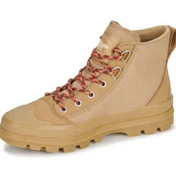 Baskets Mode^Sorel - SCOUT N ABOUT MID SNEAKER Cognac