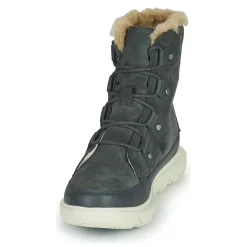 Bottines / Boots^Sorel - EXPLORER II JOAN FAUX FUR Gris