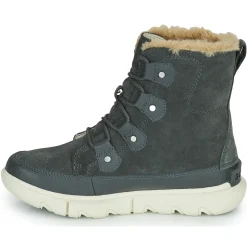 Bottines / Boots^Sorel - EXPLORER II JOAN FAUX FUR Gris