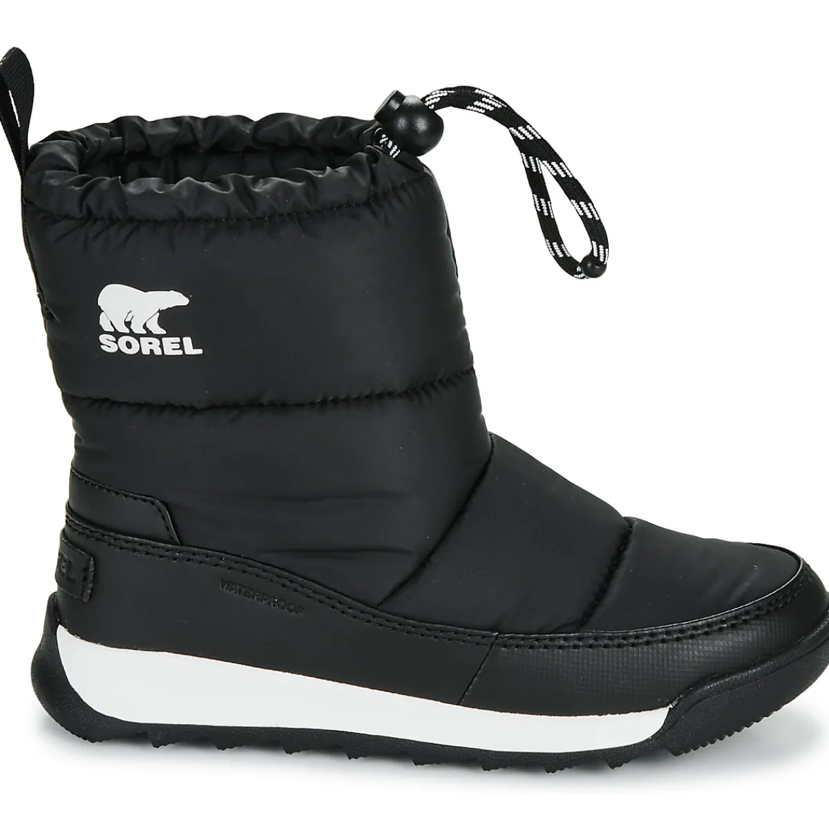 Bottes^Sorel - YOUTH WHITNEY II PLUS PUFFY WP Noir