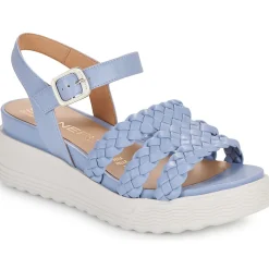 Sandales Et Nu-pieds^Stonefly - PARKY 16 EMBOSSED S./NAPPA LTH Bleu