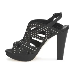 Sandales Et Nu-pieds^Strategia - CLOUCLOU Noir