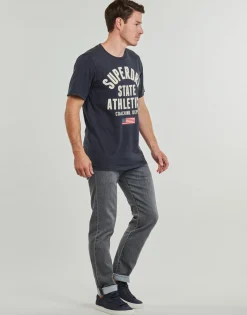 T-shirts & Polos^Superdry - ATHLETIC ESSENTIAL Marine