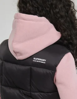 Manteaux^Superdry - CODE MTN SPORT GILET Black