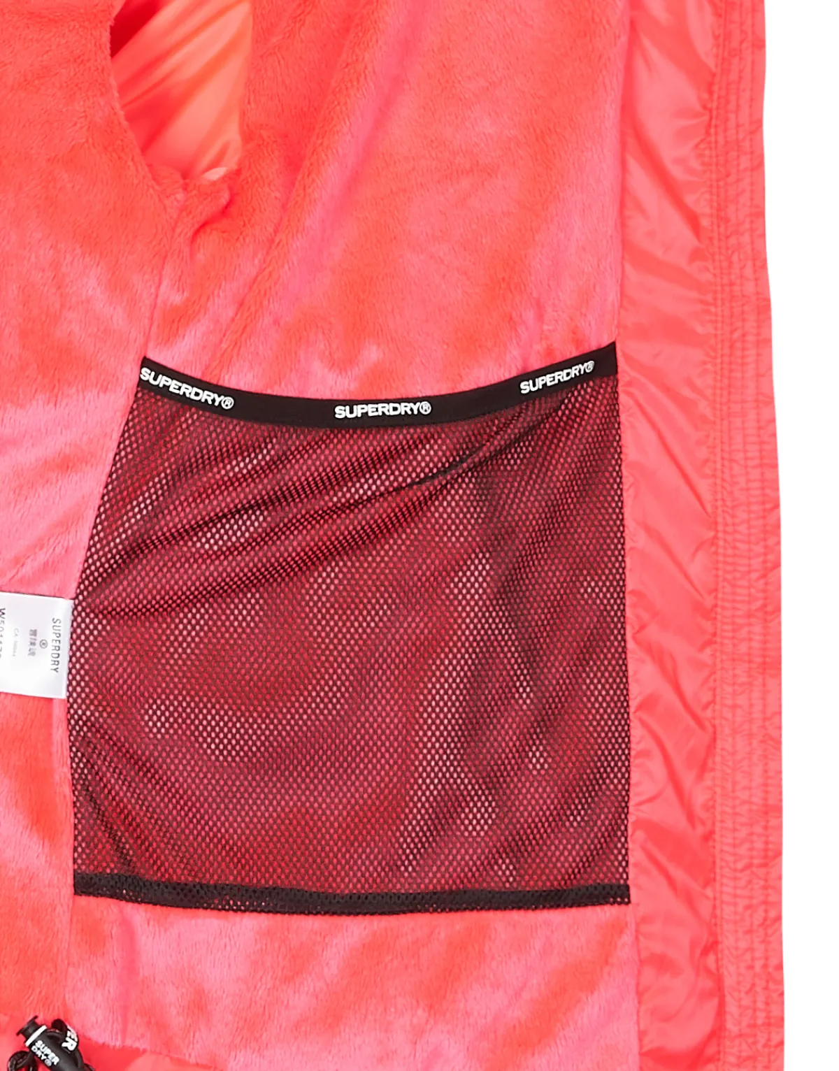 Manteaux^Superdry - HOODED FUJI PADDED JACKET Rose
