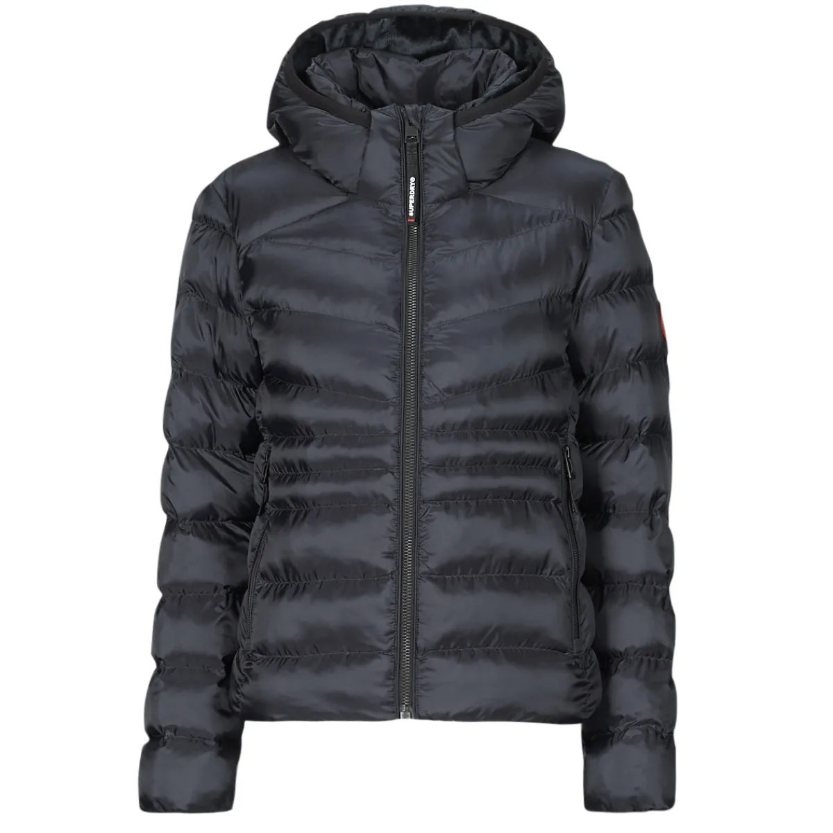 Manteaux^Superdry - HOODED FUJI PADDED JACKET Marine