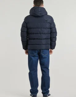 Manteaux^Superdry - HOODED SPORTS PUFFR JACKET Marine