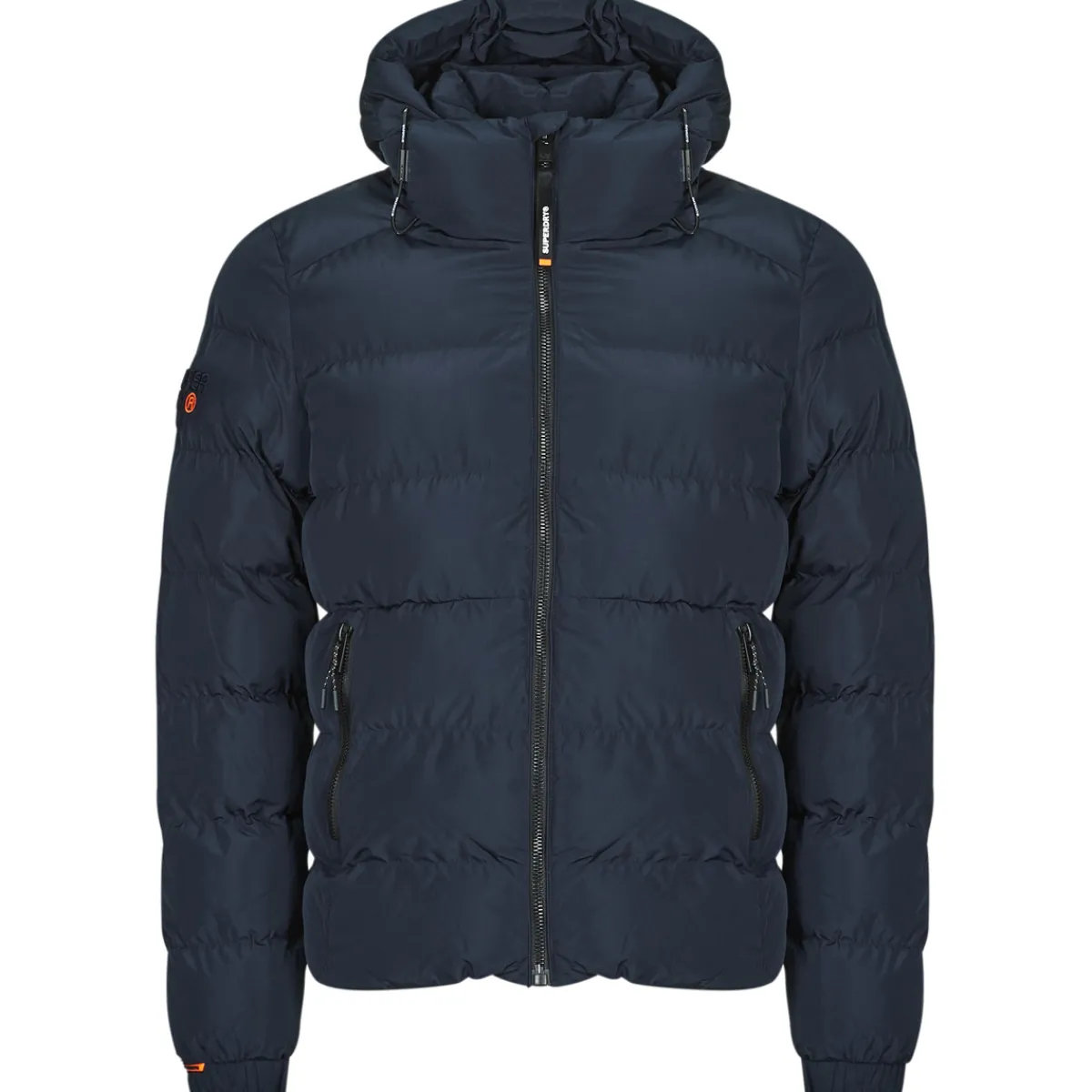 Manteaux^Superdry - HOODED SPORTS PUFFR JACKET Marine