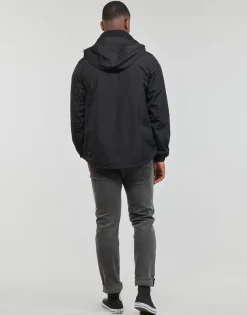 Vestes^Superdry - HOODED WINDBREAKER JKT Noir