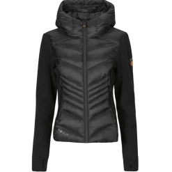 Vestes^Superdry - HOODEED STORM FLEECE JACKET Noir