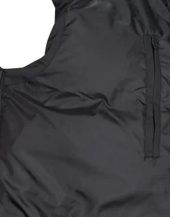 Manteaux^Superdry - LONGLINE HOODED PUFFER GILET Noir