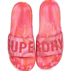 Mules / Sabots^Superdry - SANDALE PISCINE MARBRE Rose