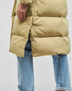 Manteaux^Superdry - STUDIOS LONGLINE DUVET COAT ShakerBeige