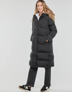 Manteaux^Superdry - STUDIOS LONGLINE DUVET COAT Black
