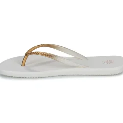 Tongs^Superdry - TONG METALLISEES CORE Blanc