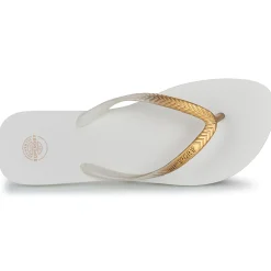 Tongs^Superdry - TONG METALLISEES CORE Blanc