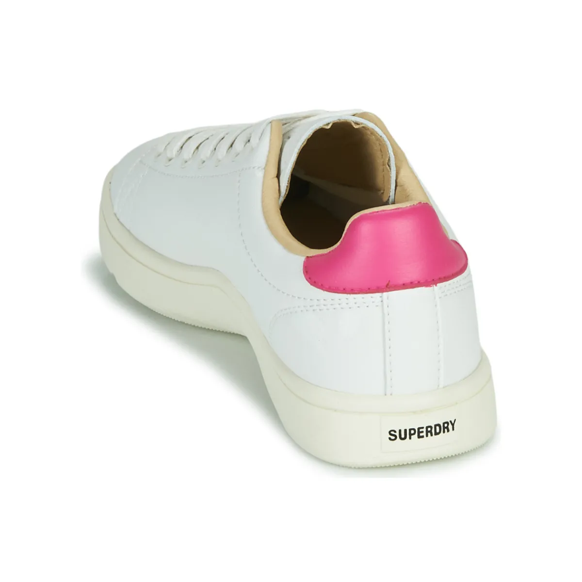 Baskets Mode^Superdry - VINTAGE TENNIS Blanc