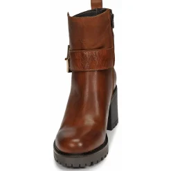 Bottines / Boots^Sweet Lemon - PIRLOU Cognac