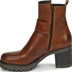 Bottines / Boots^Sweet Lemon - PIRLOU Cognac