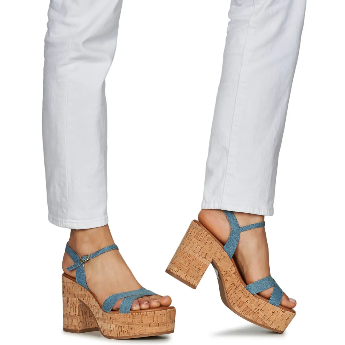 Sandales Et Nu-pieds^Tamaris - 28034-802 Denim