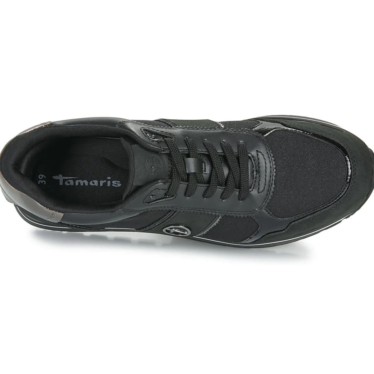 Baskets Mode^Tamaris - GOZIS Noir