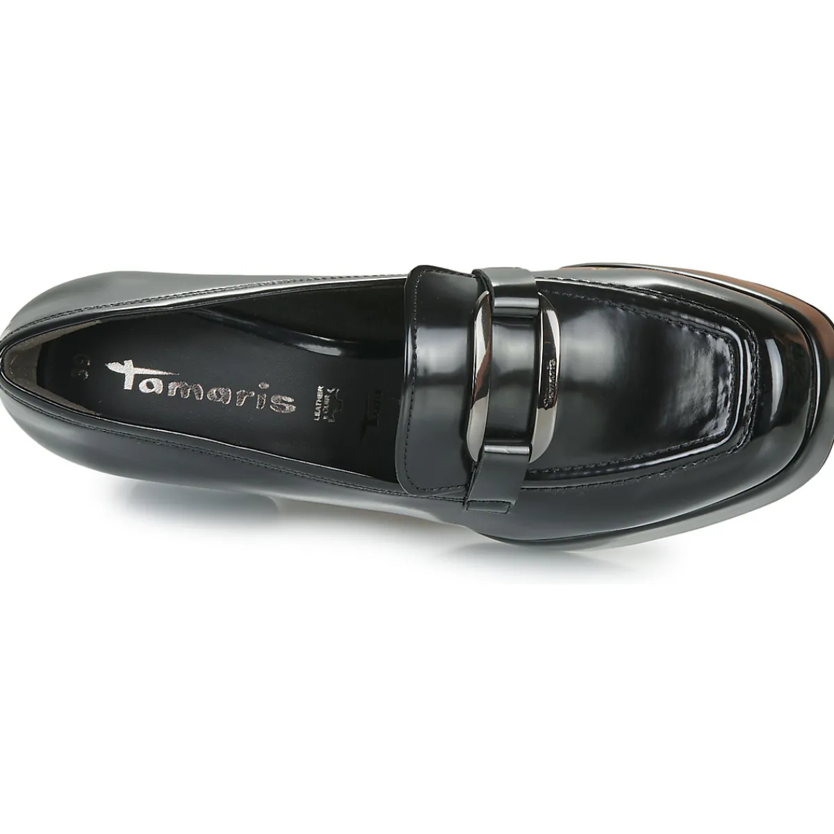 Mocassins & Chaussures Bateau^Tamaris - SILENI Noir