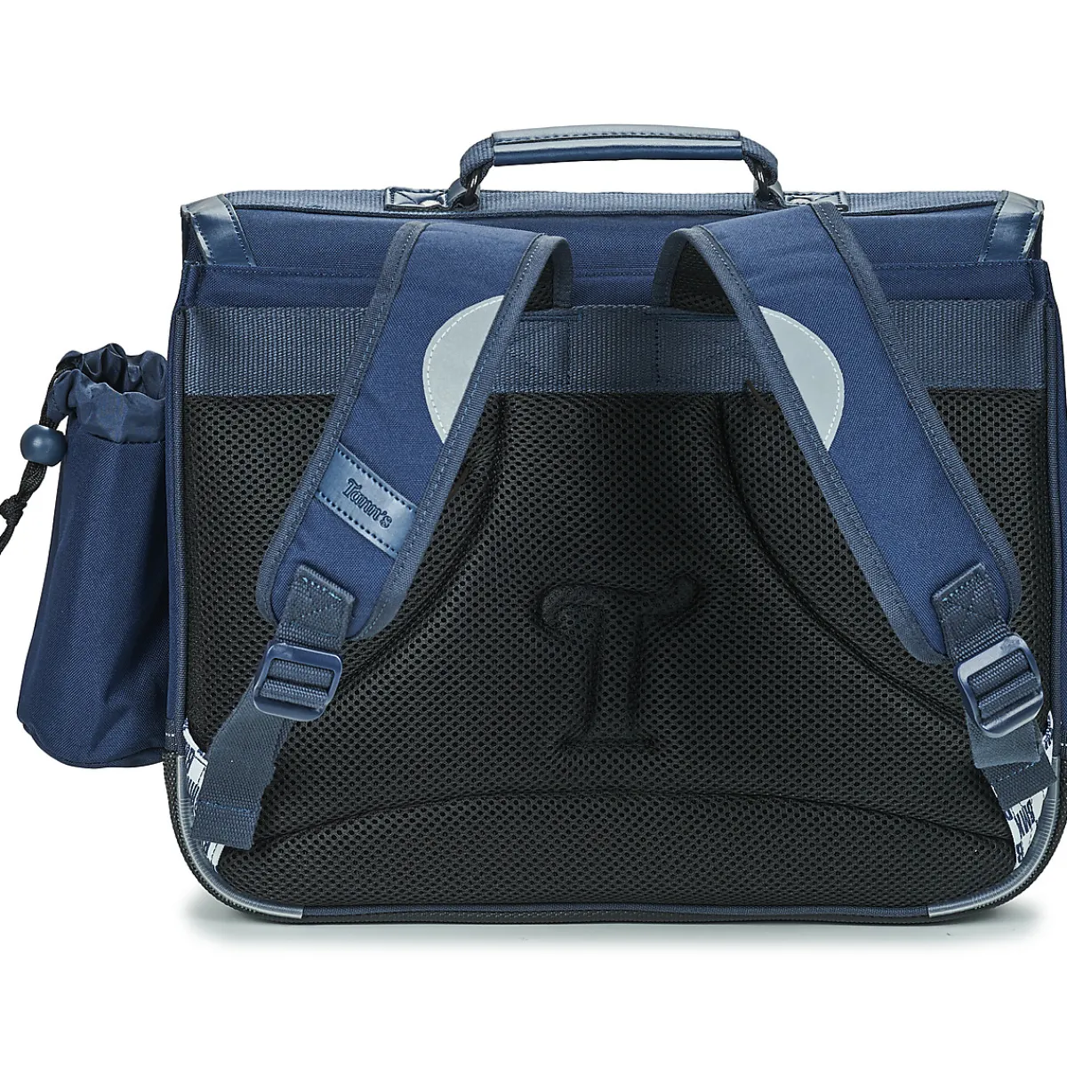 Cartables^Tann's - MATHEO CARTABLE 38 CM POCHE GOURDE Marine