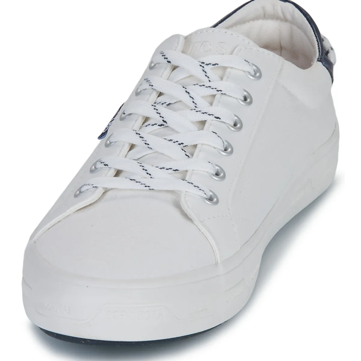 Baskets Mode^TBS - LANZARO Blanc
