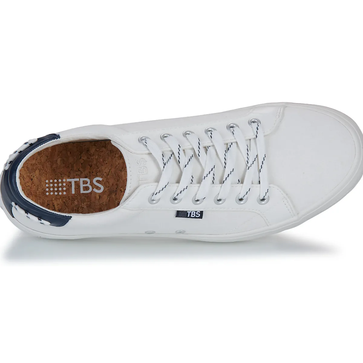 Baskets Mode^TBS - LANZARO Blanc