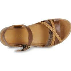 Sandales Et Nu-pieds^TBS - ZOUVENA Marron
