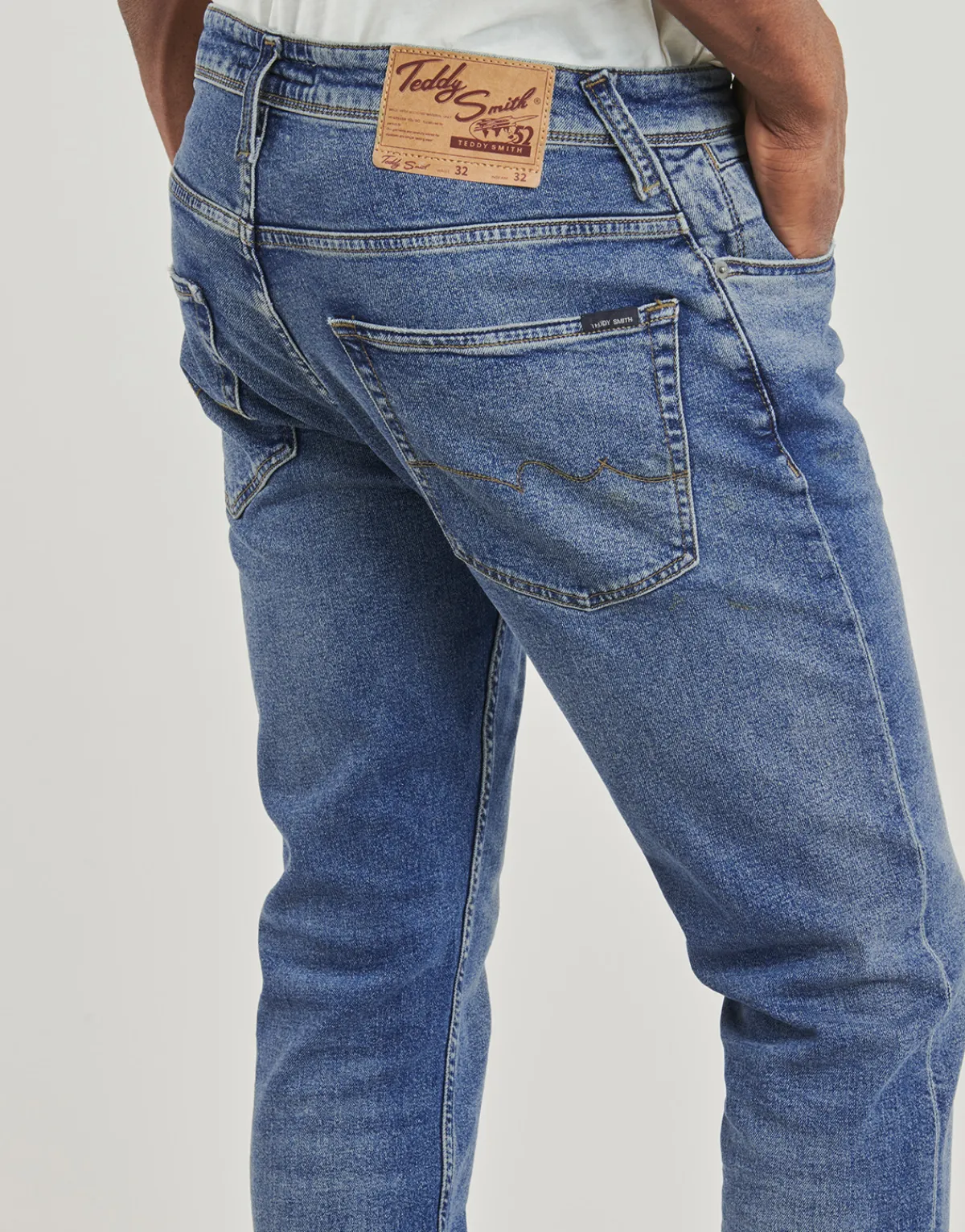 Jeans^Teddy Smith - REG Bleu