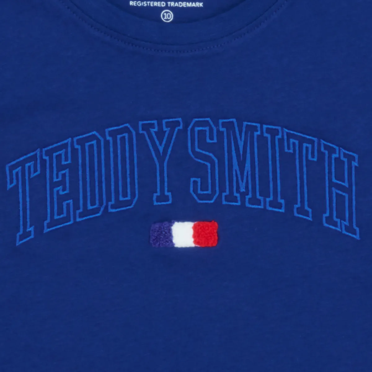 T-shirts & Polos^Teddy Smith - TEVEN MC JR Bleu