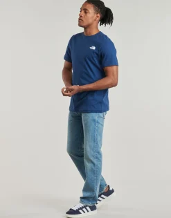 T-shirts & Polos^The North Face - S/S Box Nse Tee Bleu