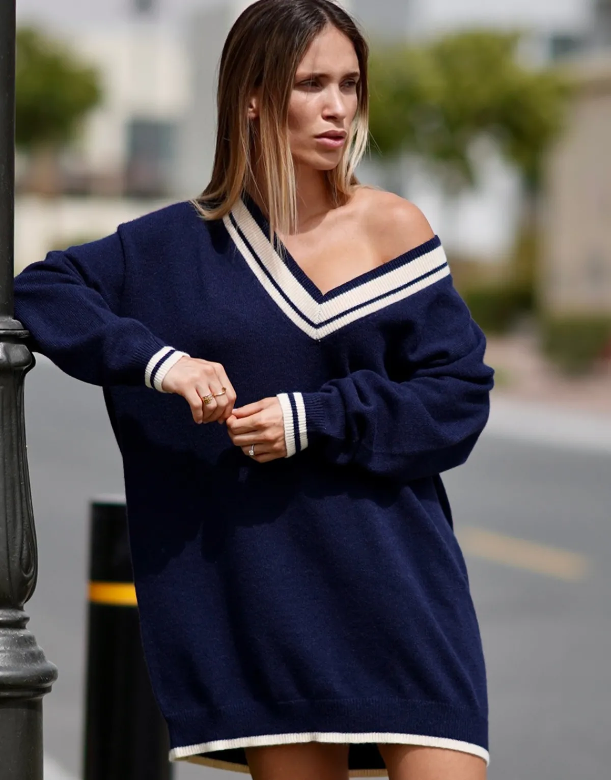 Robes^THEAD. - ALYSSA DRESS Marine