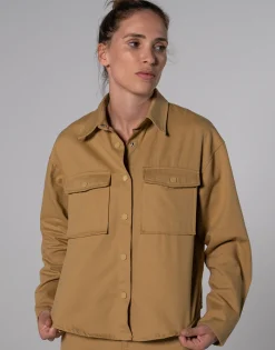 Vestes^THEAD. - HAILEY SHIRT Camel