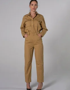 Pantalons^THEAD. - KELLY PANT Camel
