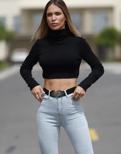 Tops / Blouses^THEAD. - LILLY TOP Noir