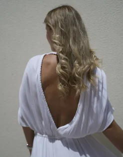 Robes^THEAD. - MEREDITH Blanc