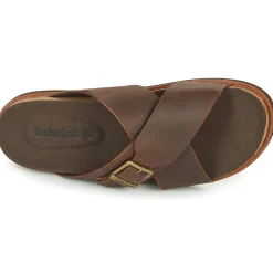 Sandales Et Nu-pieds^Timberland - AMALFI VIBES CROSS SLIDE Marron