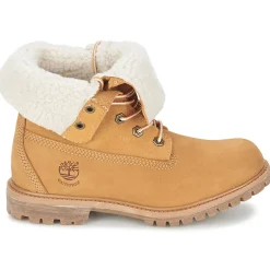 Bottines / Boots^Timberland - AUTHENTICS TEDDY FLEECE WP FOLD DOWN Cognacclair