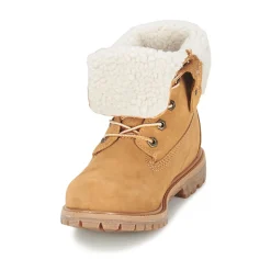 Bottines / Boots^Timberland - AUTHENTICS TEDDY FLEECE WP FOLD DOWN Cognacclair