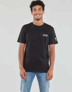 T-shirts & Polos^Timberland - COMFORT LUX ESSENTIALS SS TEE Noir