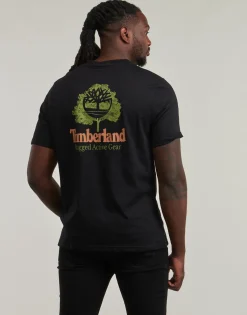 T-shirts & Polos^Timberland - Outdoor Inspired Back Graphic Tee Noir