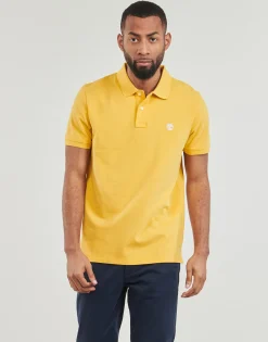 T-shirts & Polos^Timberland - Pique Short Sleeve Polo Jaune