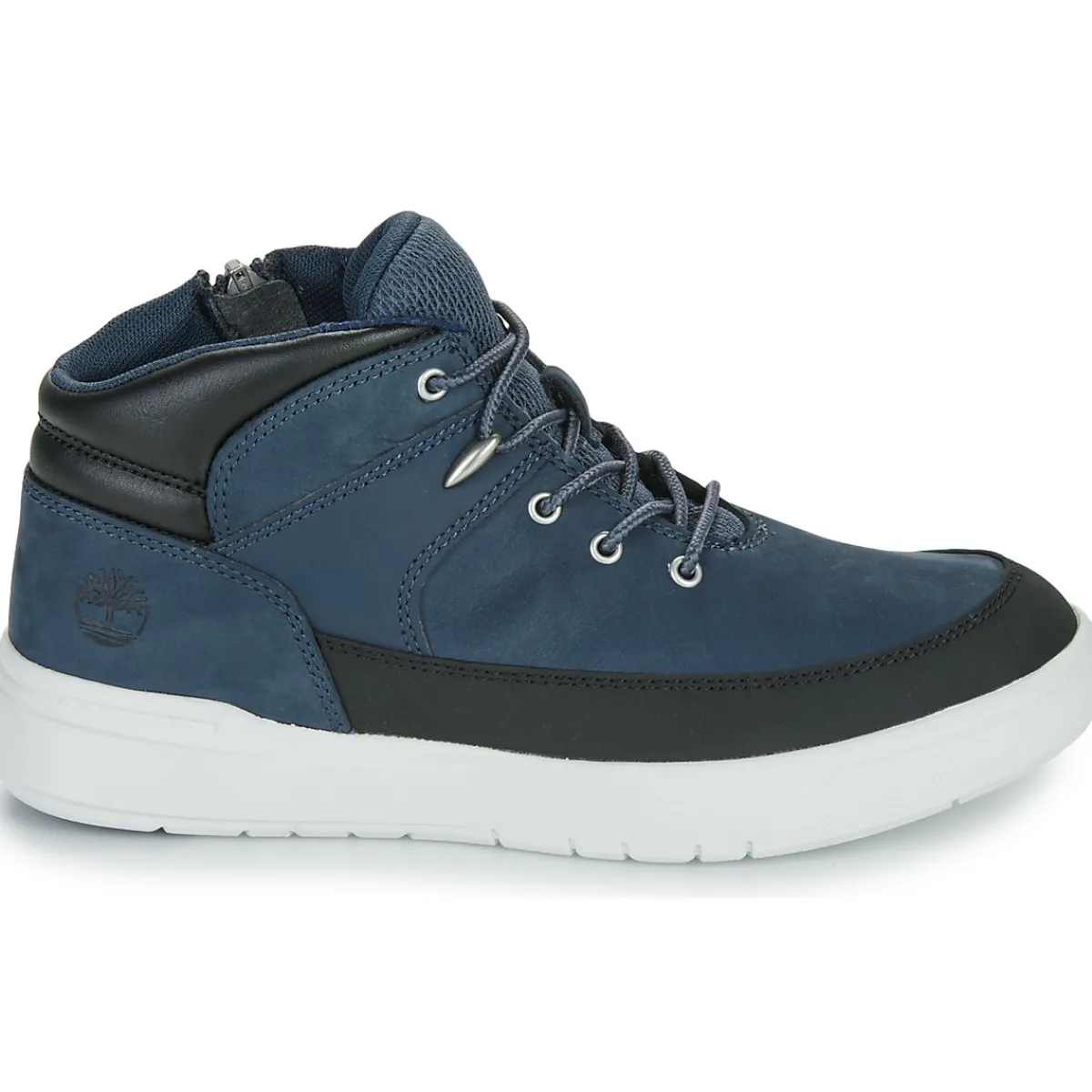 Baskets Mode^Timberland - SENECA BAY MID LACE UP Bleu